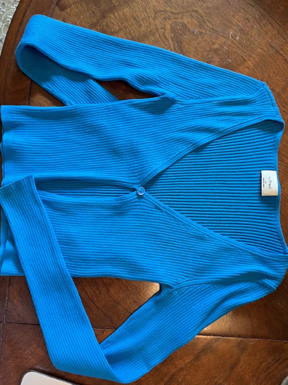 WILFRED | Corelli Cardigan Blue